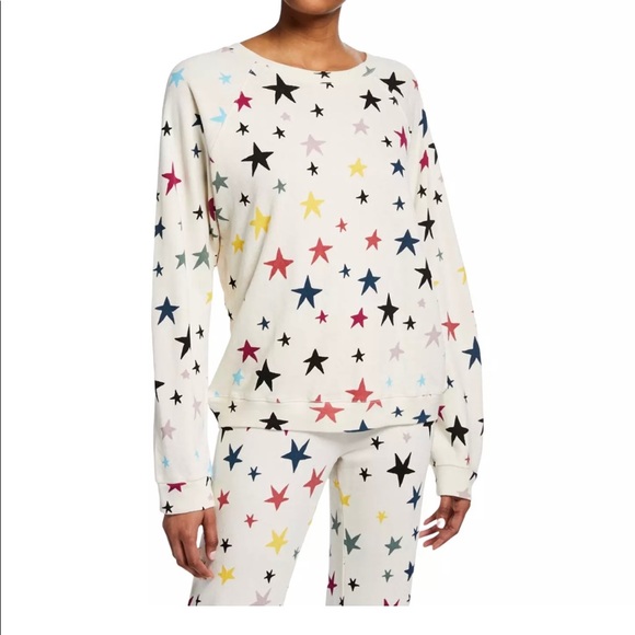 Monrow.  Pants. Falling stars, your new favs.  M - Picture 1 of 7